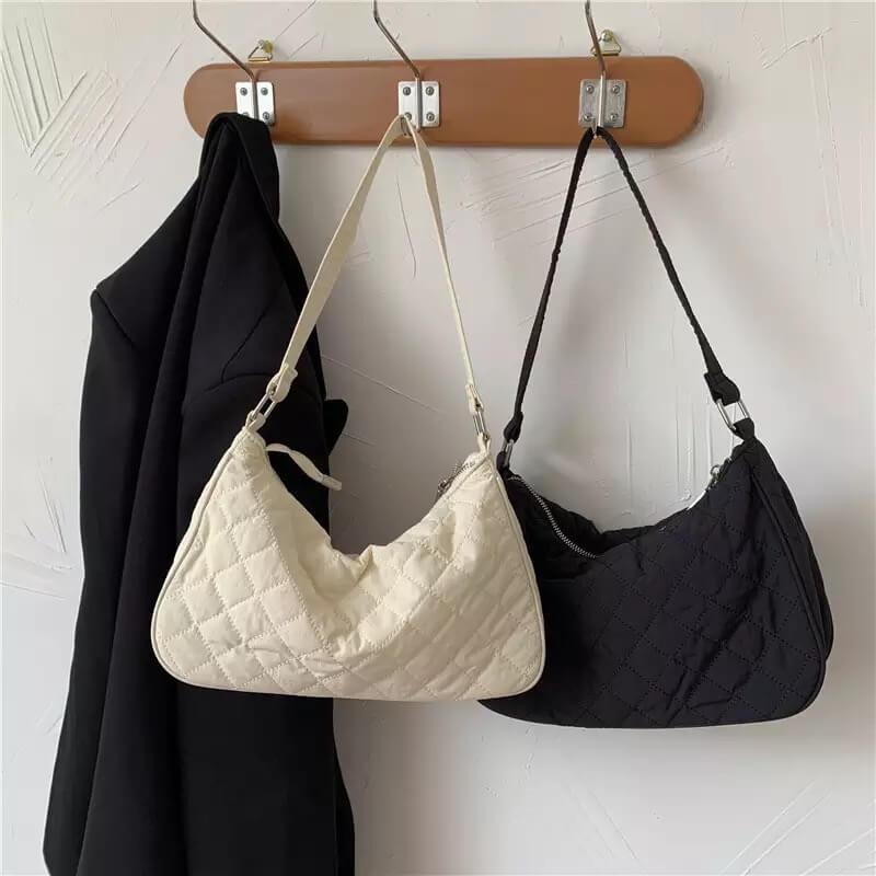 Nylon baguette bag hot sale