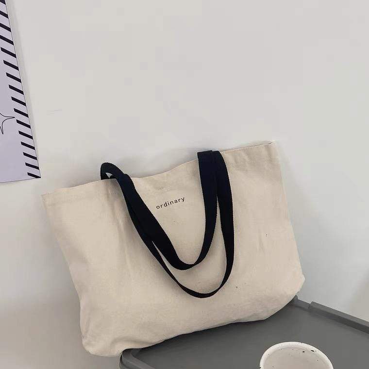 White Tanuki Ordinary Tote Bag