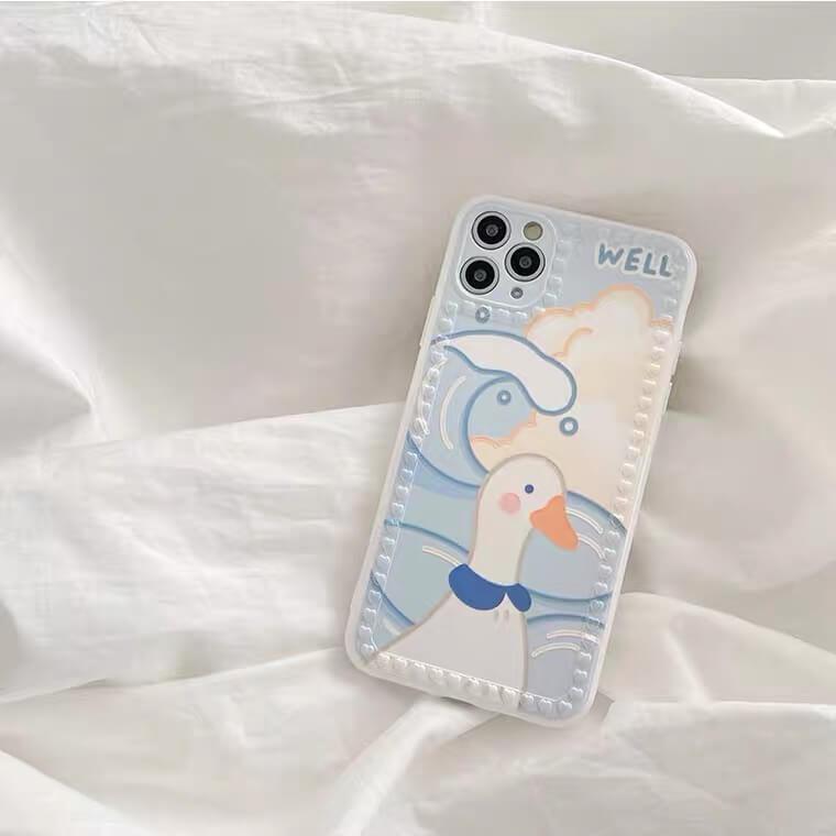 White Goose Phone Case