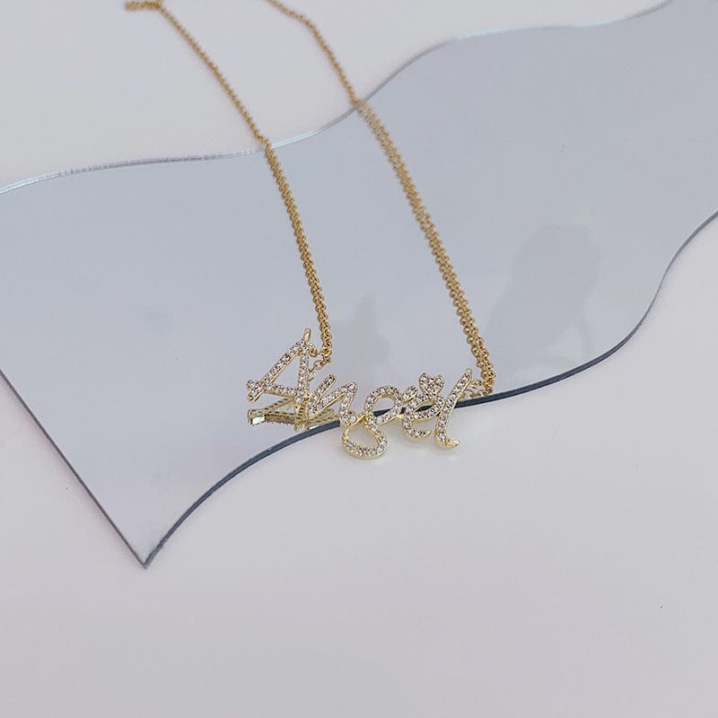 White Tanuki Angel Bear Layered Necklace