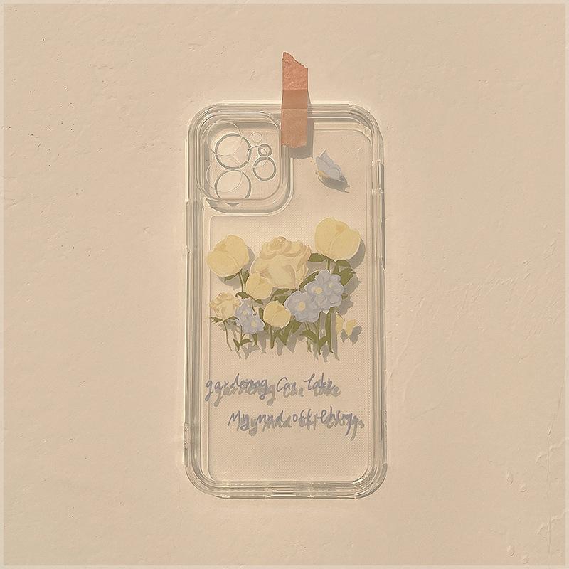 White Tanuki Angelic Garden Phone Case