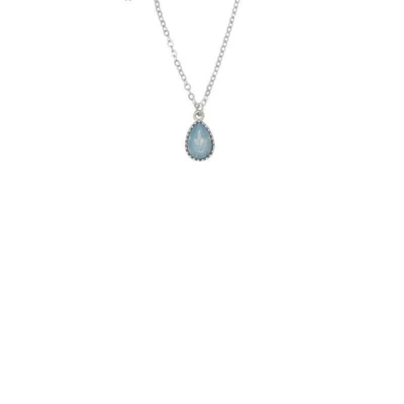 White Tanuki Ice Drop / Standard Ice Queen Necklaces