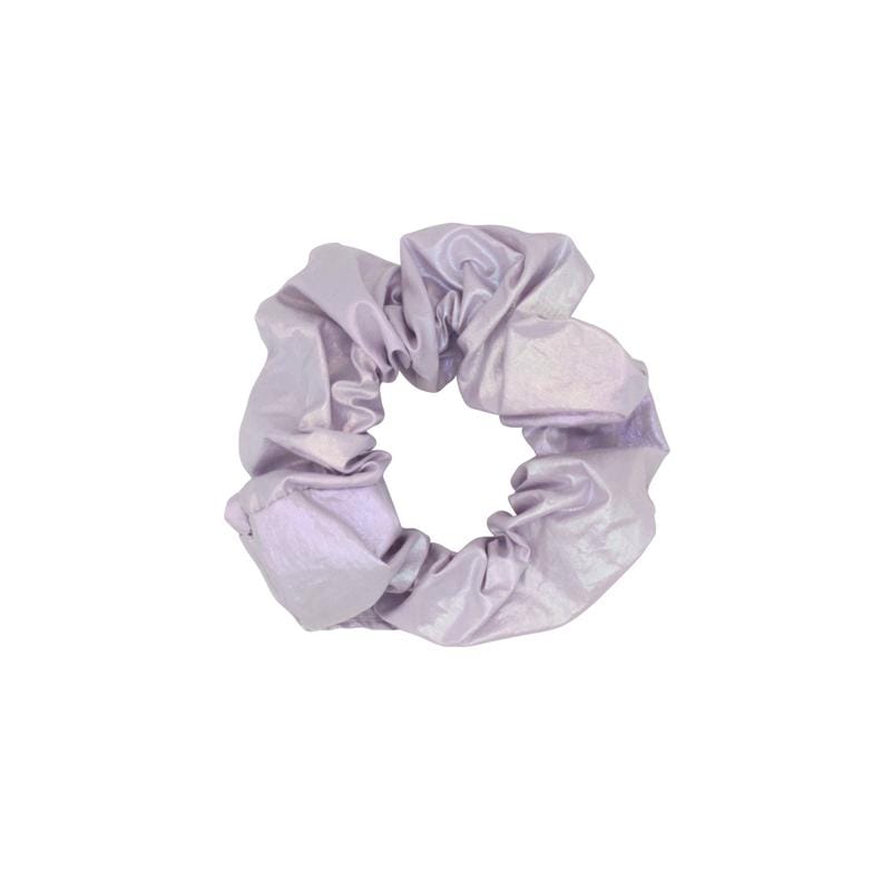 White Tanuki Iridescent Scrunchies