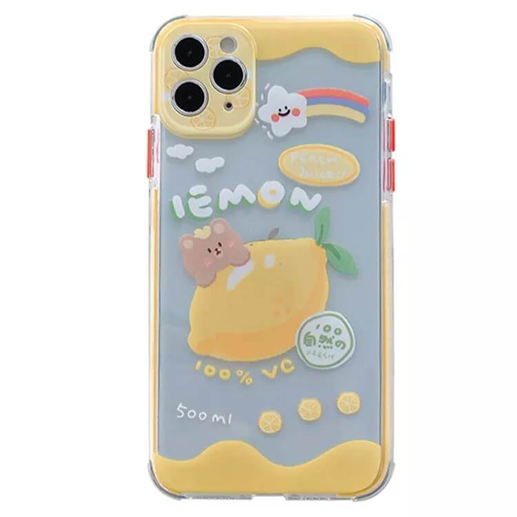 White Tanuki Juice Bear Phone Case