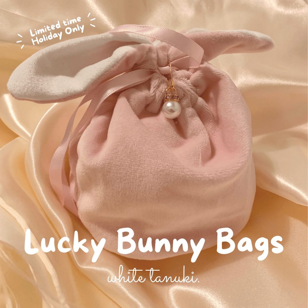 White Tanuki Lucky Bag White Tanuki's Lucky Bunny Bags
