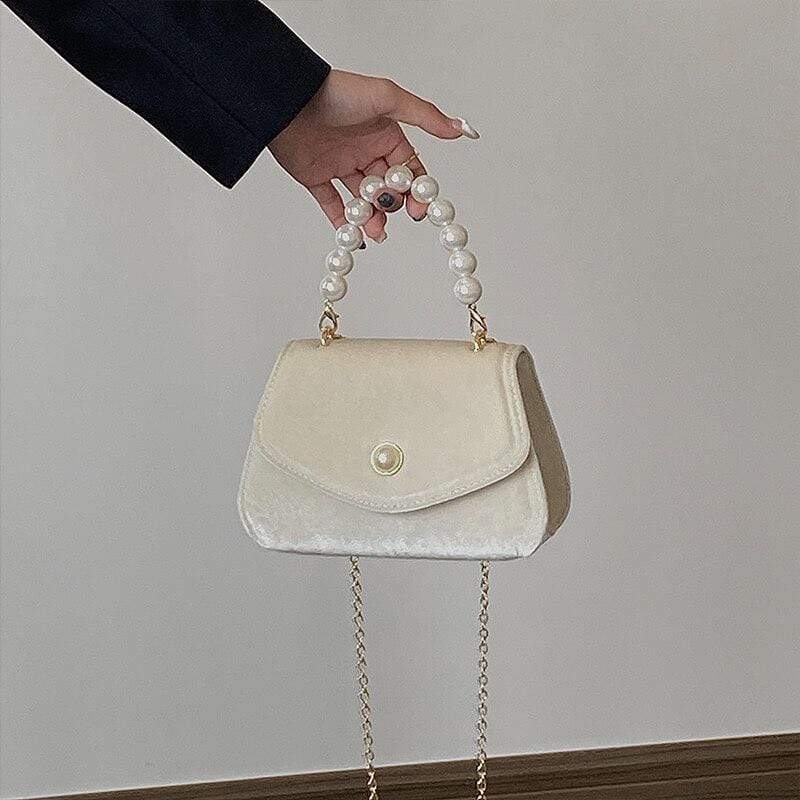 White Tanuki Mini Lunar Handbag