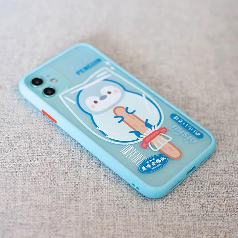 White Tanuki Penguin Pop Phone Case