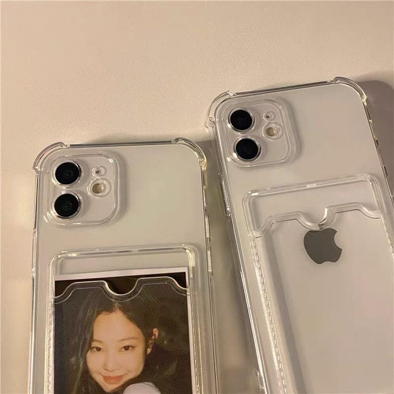White Tanuki Photocard Phone Case