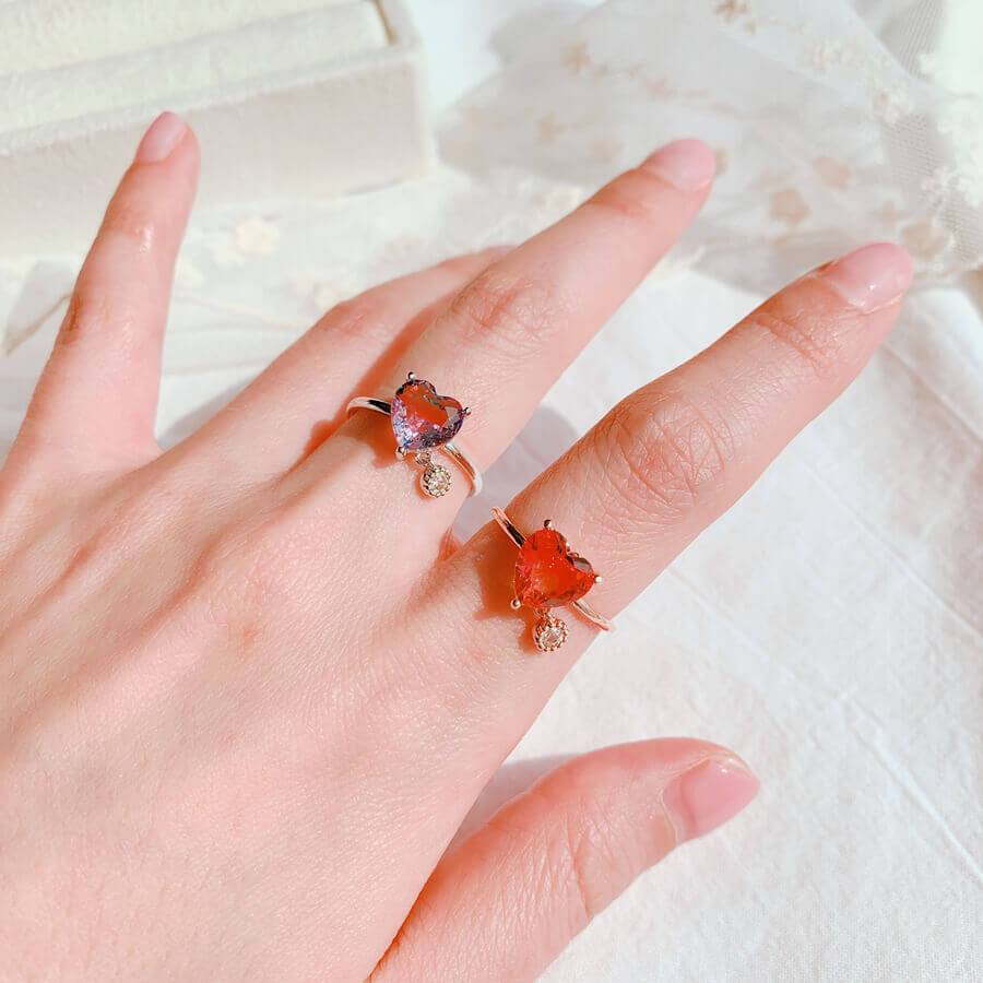 White Tanuki Ring Lullaby Ring